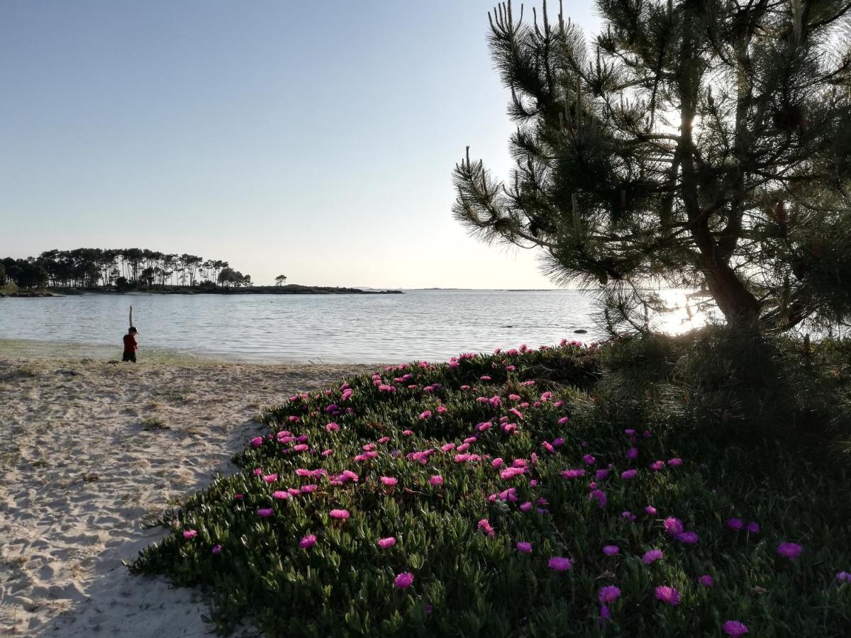 Ferienwohnung Avenida Da Ponte Apartamento A Illa de Arousa Exterior foto